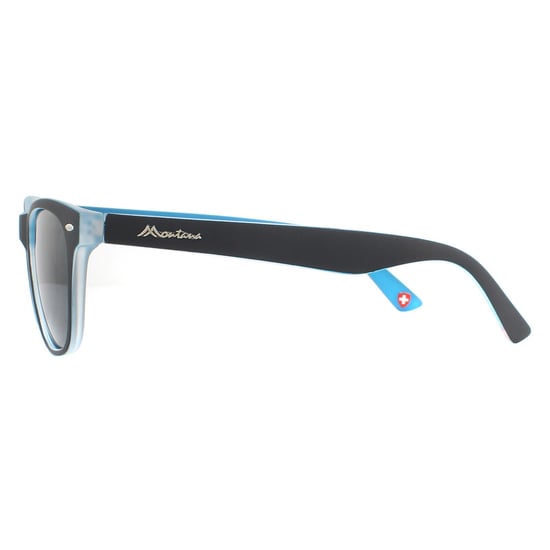 Montana zonnebril MP10 C Matblauw lichtblauwe rook gepolariseerd - Image 3