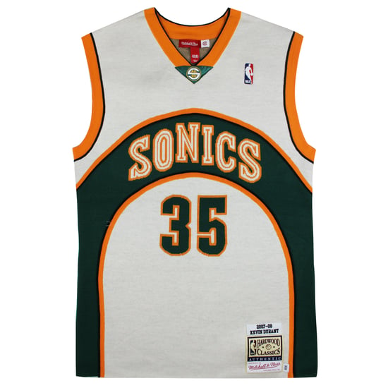 Mitchell & Ness x CLOT M&N Seattle Supersonics Knitted Kevin Durant Jersey