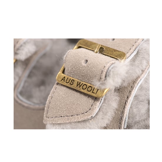 Aus Wooli Australia Unisex Portsea Sheepskin Lining Sandals
