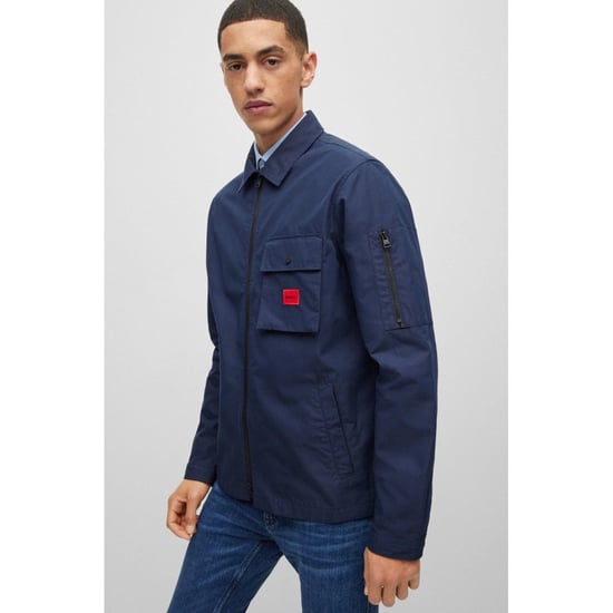 HUGO Emmond Mens Zip Overshirt - Image 2