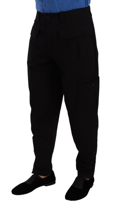 Katoenen Stretch Tapered Cargo Broek - Image 2