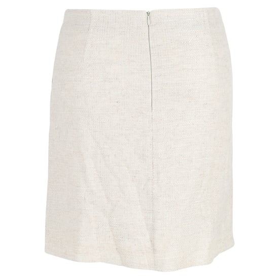 Emporio Armani Suit Miniskirt in Crème Linnen - Image 3