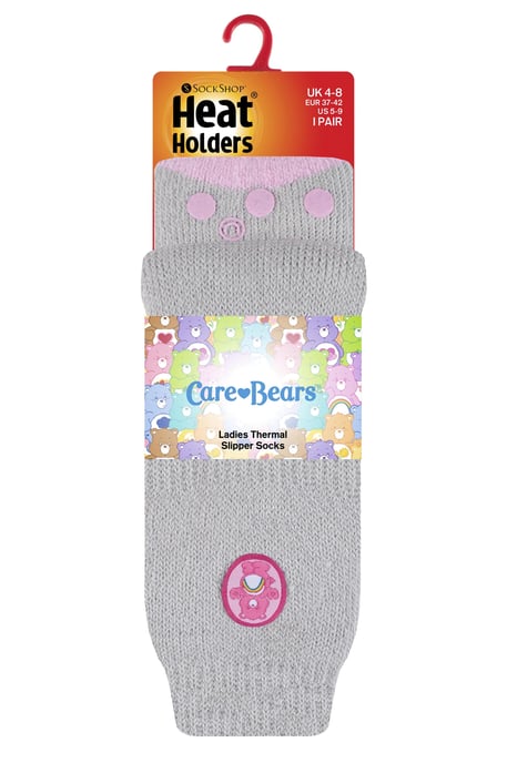 Heat Holders Thermische pantoffelsokken voor dames binnenshuis - Zorgbeer - Image 2