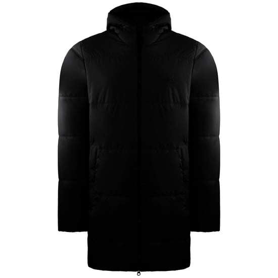 Jack Wolfskin North York heren zwart gewatteerd parka jack - Image 1