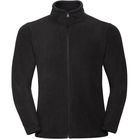Russell Heren Full Zip Outdoor Fleece Jacket (Zwart) - Image 3