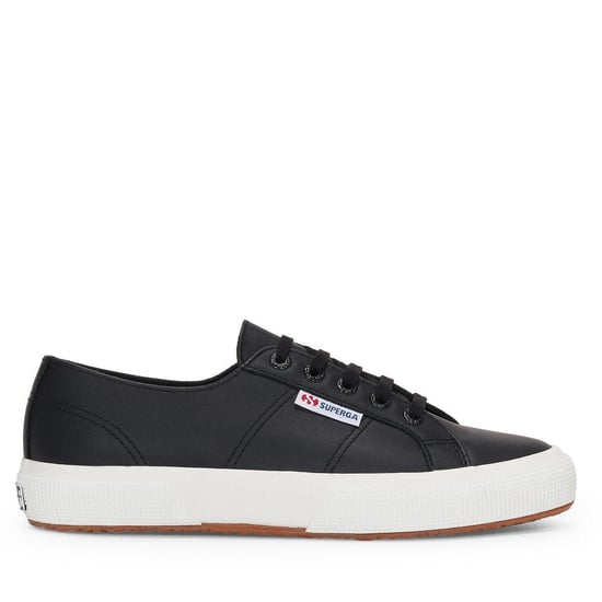 Superga Volwassen unisex 2750 nappaleer sportschoenen (Zwart/Avorio) - Image 1