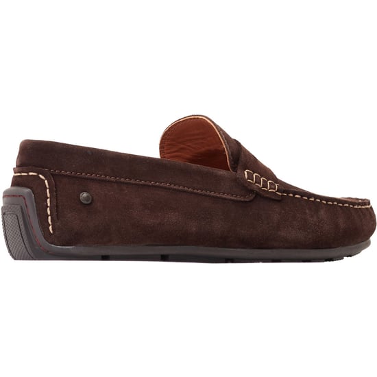 Base London Collins Leer Heren Donker Bruin Loafers - Image 2