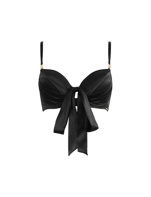 Pour Moi India Satin Longline Bra