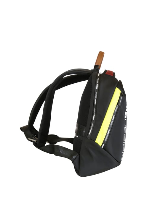 Momo Design Rugzak BLACK AND COGNAC - Image 3