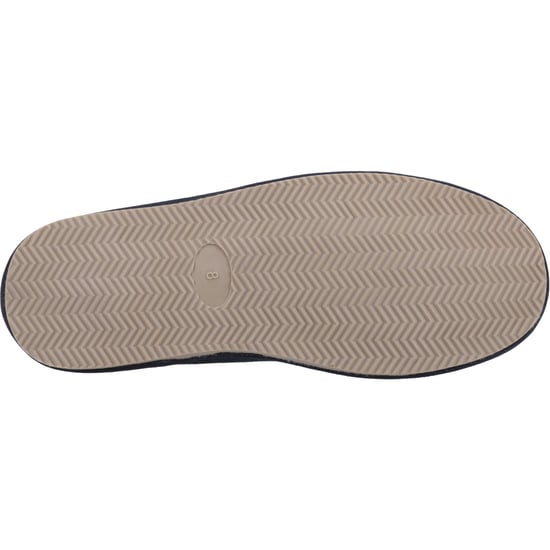 Hush Puppies Charles Suède Herenpantoffels Navy - Image 3