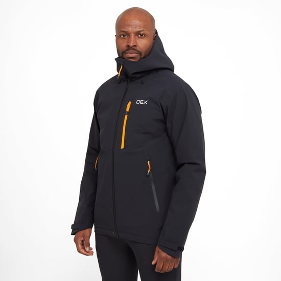 OEX Men's Aonach II Waterproof Jacket with with Adjustable Wired Hood, Hiking Raincoat
