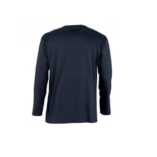 SOLS Heren Monarch T-Shirt met lange mouwen (Marine) - Image 2
