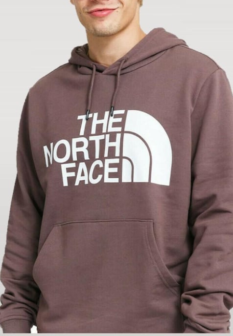 The North Face Standard Heren Hoodie in Graphite Purple - Image 3