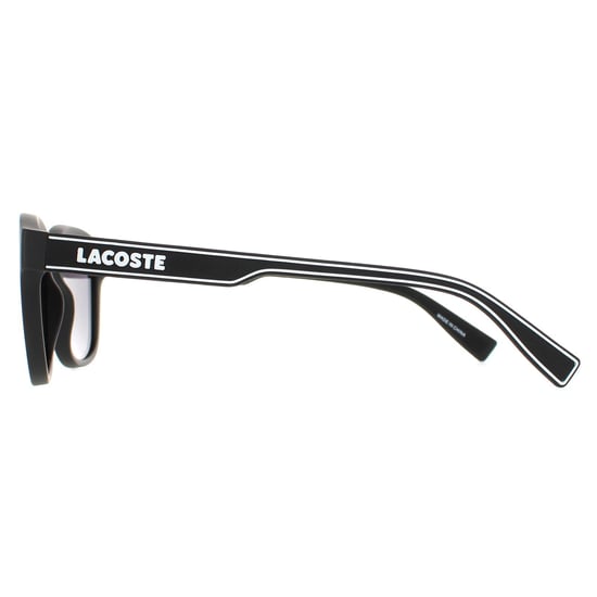 Lacoste Rectangle Mens Matte Black Grey L966S
