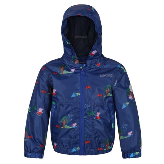 Regatta Muddy Puddle Peppa Pig Waterdichte Jas voor kinderen/Kinderen (Koningsblauw) - Image 1