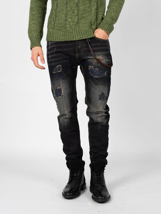 Xagon Jeans MR204 Men's Black