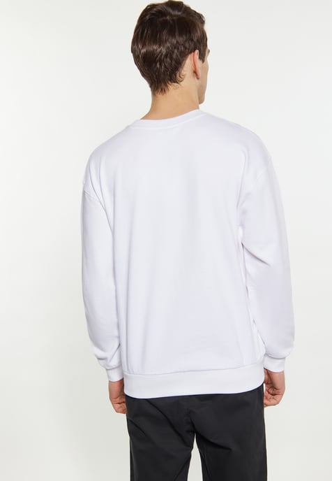 Mo Sweatshirt Heren wit - Image 5