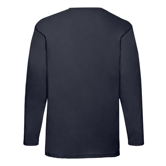 Fruit of the Loom Heren Valueweight T-shirt met lange mouwen (Deep Navy) - Image 2