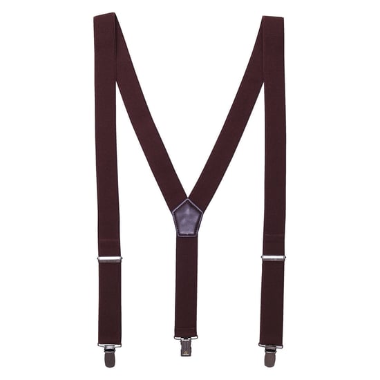 Premier Clip-On broekbeugels (Bruin) - Image 1