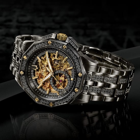 Bulova Octava Heren Grijze Horloge 98A293 - Image 4