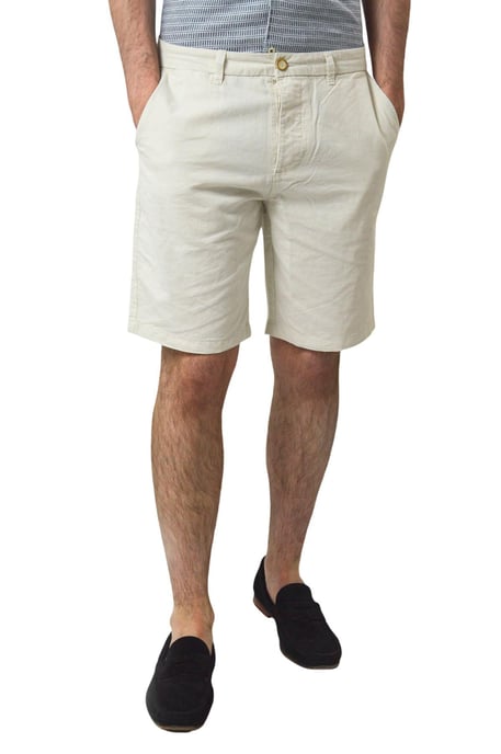 Flat Front Chino Shorts