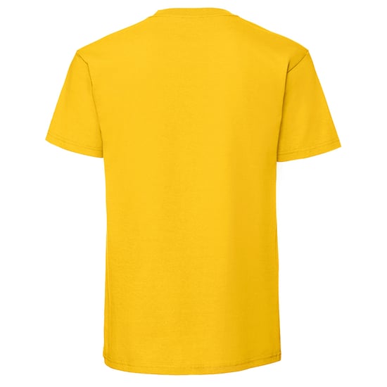 Fruit Of The Loom Heren Ringgesponnen Premium T-Shirt (Zonnebloem) - Image 2