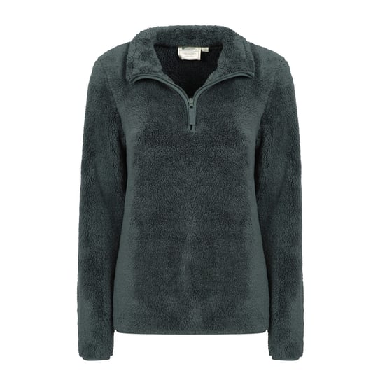 Mountain Warehouse Dames/Dames Teddy Fleece Quarter Zip Fleece Top (Groen) - Image 4