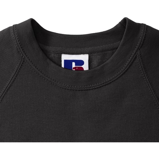 Russell Klassiek sweatshirt (Zwart) - Image 2