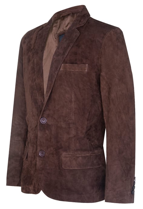 Blazer, suede jacket, soft Italian leather coat