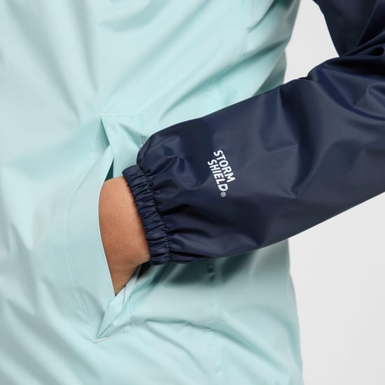 Peter Storm Kids' Cyclone Lightweight Waterproof Jacket with Hood, Children's Raincoat