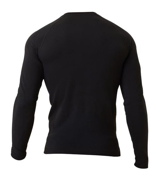 Björn Borg - Heren Seamless Hardloop Longsleeve T-Shirt - Zwart - Image 2