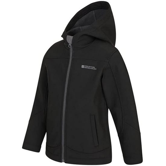 Mountain Warehouse Kinder/Kids Exodus Waterafstotend Soft Shell Jasje (Zwart) - Image 3