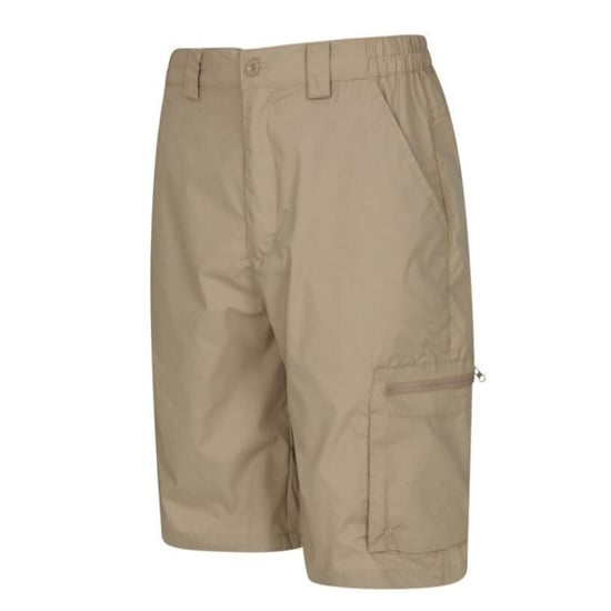 Mountain Warehouse Heren Trek Cargo Shorts (Beige) - Image 3