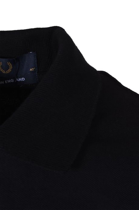 Fred Perry The Original Made In England Polo Shirt Zwart - Image 3