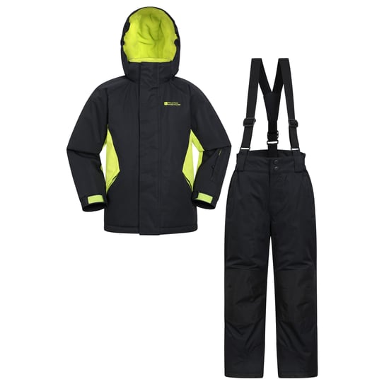 Mountain Warehouse Set kinder/kinder ski-jas & -broek (Zwart) - Image 1