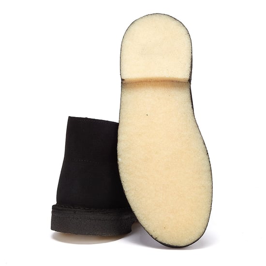 Clarks Originals Desert Suede Heren Zwart Laarzen - Image 4