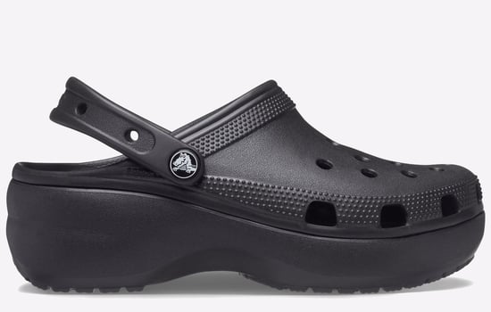 Klassieke plateau muiltjes - Crocs - Zwart - Image 1