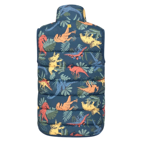 Mountain Warehouse Kinderen/Kinderen Rocko Dinosaurus Gewatteerd Gilet (Groen) - Image 2