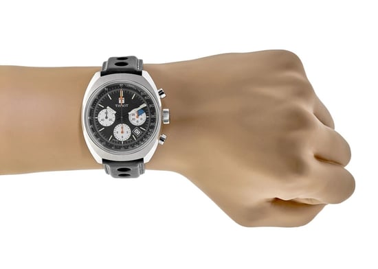 Tissot Heritage 1973 Heren Zwarte Horloge T1244271605100 - Image 6