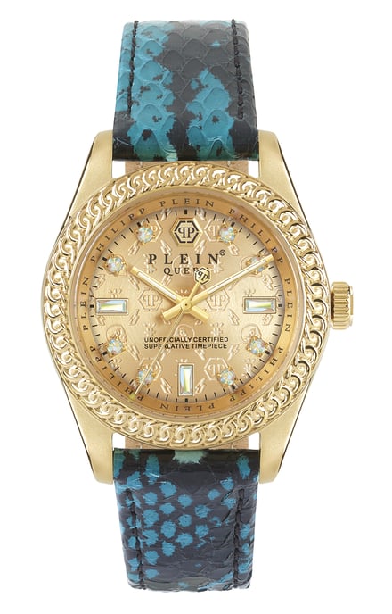 Philipp Plein Queen Dames Horloge Blauw PWDAA0221 - Image 1