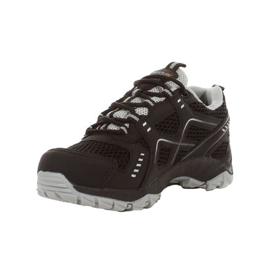 Regatta Childrens/Kids Vendeavour Walking Shoes (Black/Light Steel)