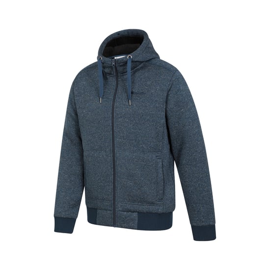 Mountain Warehouse Heren Nevis II Bont capuchon (Donkerblauw) - Image 3