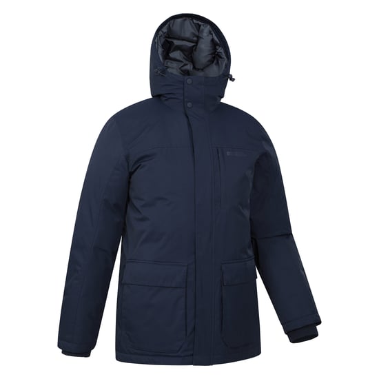Mountain Warehouse Jet Extreme Down Parka Heren (Marine) - Image 3
