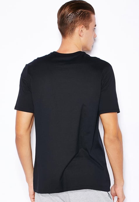 Nike heren T-shirt met geborduurde Swoosh zwart - Image 2