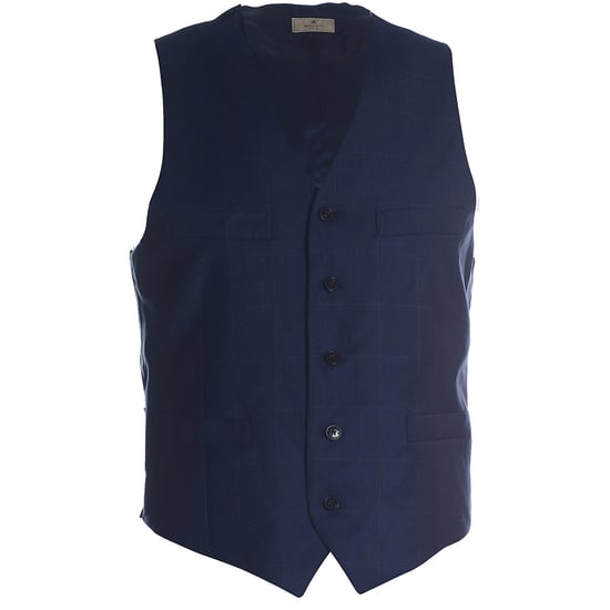 Hackett London Mayfair Birdseye Windowed Wildcoat in de marine - Image 1