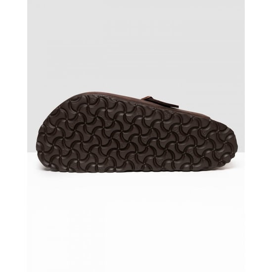 Heren Birkenstock Boston lederen sandalen in bruin - Image 5