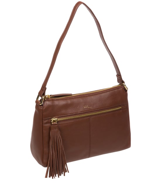 'Isabella' Black Nappa Leather Grab Bag