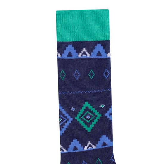 Dare 2B Fair Isle kindersokken (Levendig Groen/Moonlight Denim) - Image 3