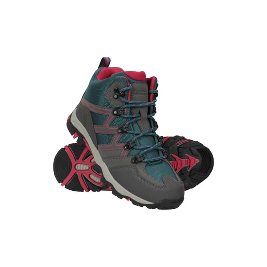 Mountain Warehouse Kinder/kinder Oscar wandelschoenen (Teal) - Image 1