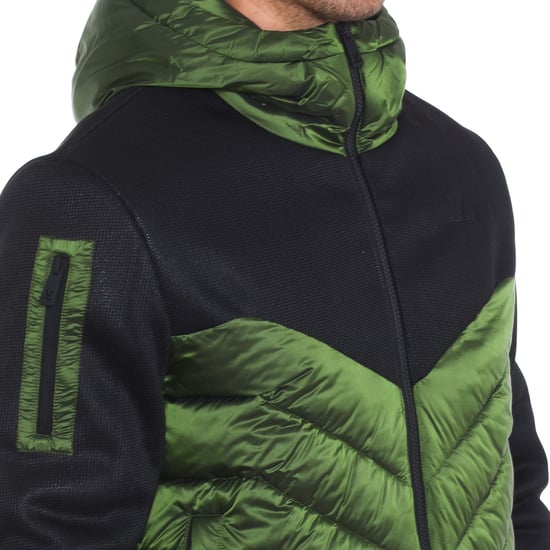 Padded jacket with hood AMF21275 man